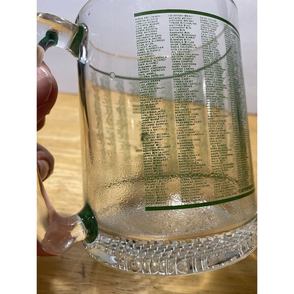 Long Beach Polytech High School Class Of 2000 Jackrabbit Glass Mug Cup Schooner - Picture 5 of 8